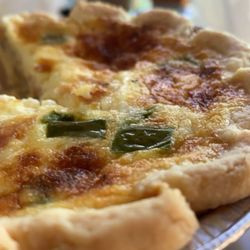 Passion Pie Cafe - Ham, jalapeño, cheddar quiche