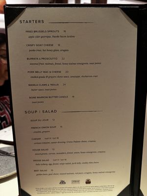Menu photo 3 Seven Sisters Tuolumne, CA