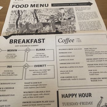Wilfred's - Diners Near Me - Edmonton, Alberta