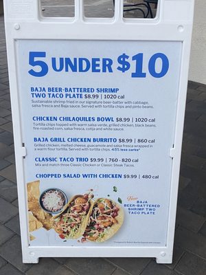 Menu photo 3 Rubio's Coastal Grill Santa Ana, CA