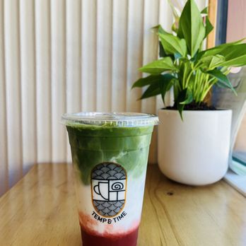 Temp & Time - Strawberry matcha - Desserts Near Me - Menlo Park, California Temp & Time - Strawberry matcha - Desserts Near Me - Menlo Park, California