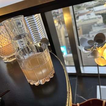 Kessaku - "Fromage Noir" goat cheese infused Hendricks Gin!!! - Cocktail Bars Near Me - Dallas, Texas