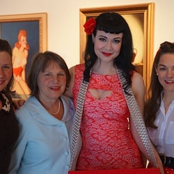 Hang It - At the opening of "Welcome Traveler"