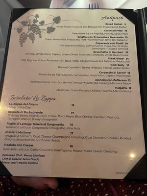Menu photo 1 Mattone Ristorante Sacramento, CA
