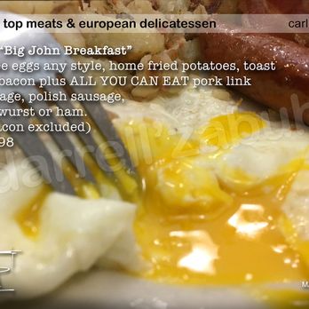 Tip Top Meats - Eggs over easy - Cooked perfectly; not seasoned. - Meat Shops Near Me - Carlsbad, California