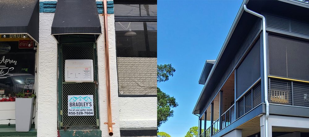 Slide of Bradley's Custom Gutters