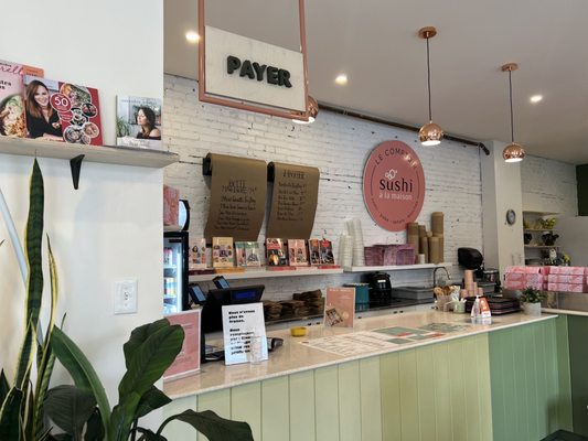 Comptoir sushi à la maison Montréal by null