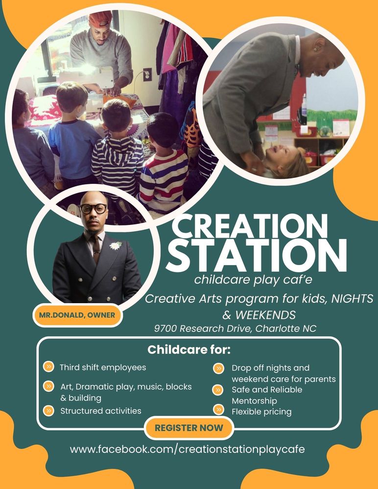 Creation Station Play Cafe - childcare center in Charlotte, NC