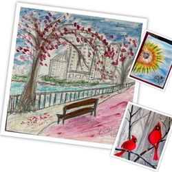 Modern Scapes Sketches