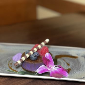 Bar Dojo - Ube flan (Insta: @badtothebite) - Asian Fusion Near Me - Edmonds, Washington
