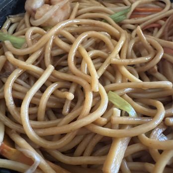 Windchimes Chinese Restaurant - Supposedly lo mein, but it's just spaghetti and shrimp - Chinese Near Me - Dublin, Ohio Windchimes Chinese Restaurant - Supposedly lo mein, but it's just spaghetti and shrimp - Chinese Near Me - Dublin, Ohio