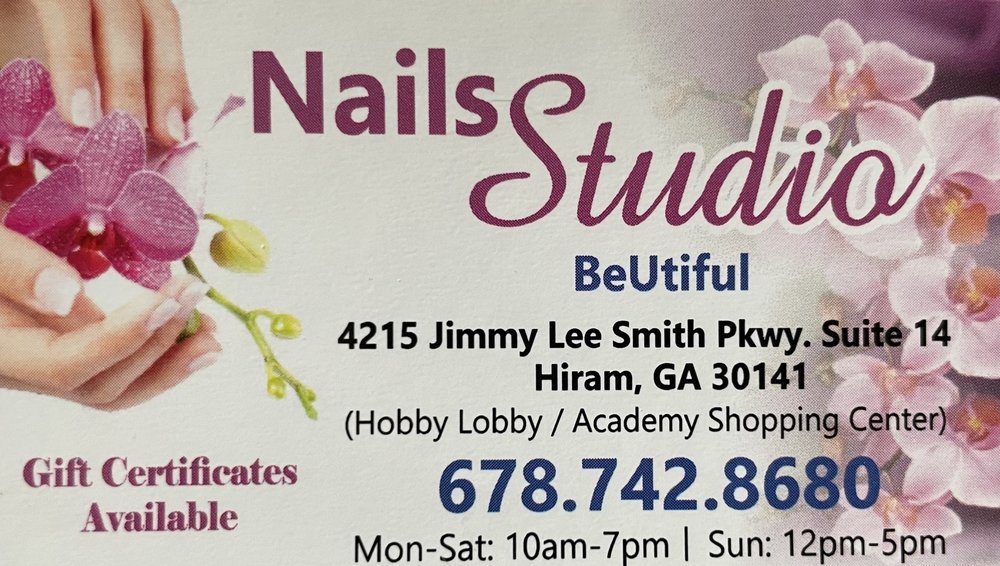 NAILS STUDIO IN HIRAM Updated June 2024 4215 Jimmy Lee Smith Pkwy
