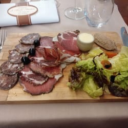 Restaurant Osteria a Stalla Sischese - Charcuterie (menu traditionnel)