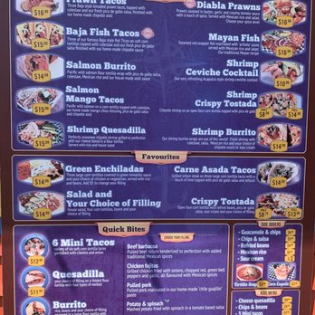 Puerto Vallarta Amigos - Menu - Mexican Near Me - Victoria, British Columbia