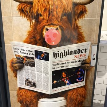 The Highlander - Inspirational Bathroom Door View - Fashion Near Me - Inverness, HLD The Highlander - Inspirational Bathroom Door View - Fashion Near Me - Inverness, HLD