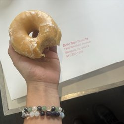 Gold Star Donut - Honey glazed