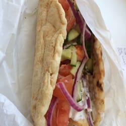 Bluez Souvlaki Fresh - Chicken Wrap