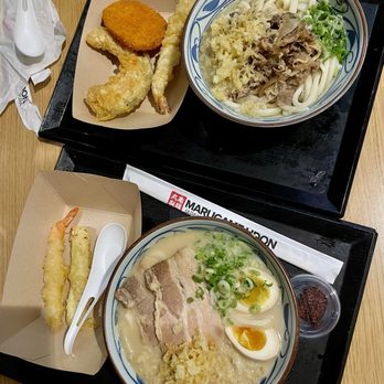Marugame Udon - Valley Fair - Nikutama + Creamy broth - Noodles Near Me - Santa Clara, California
