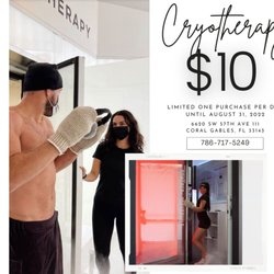 Electric Ice Cryo - Whole body cryotherapy with Electric Ice Cryo Miami Florida South
