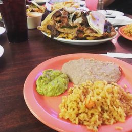 Rice, Frijoles, and Guacamole Rice, Frijoles, and Guacamole