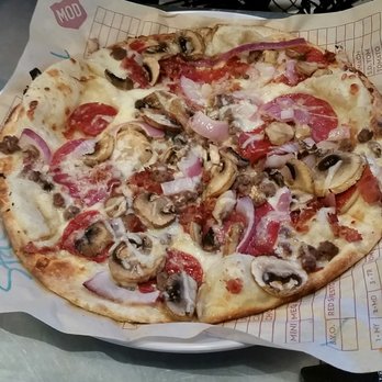 MOD Pizza - My wife's delicious made to order customized MOD masterpiece. - Pizza Near Me - Pinole, California