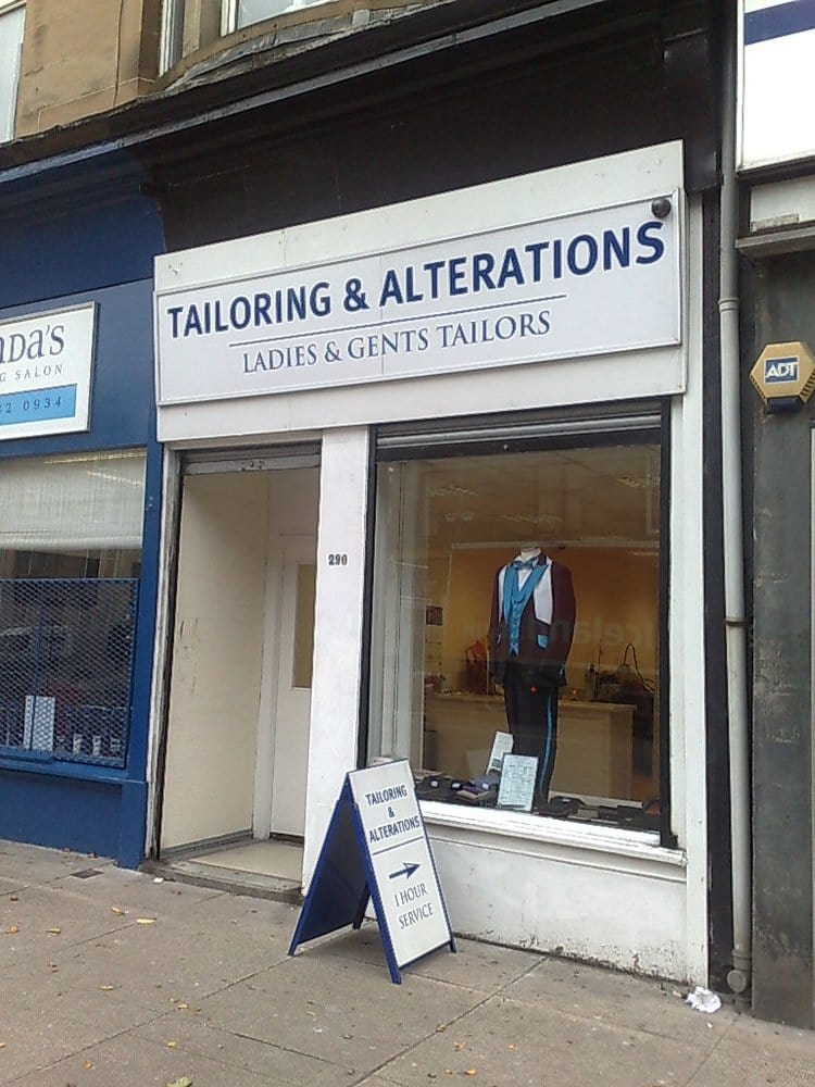 TAILORING & ALTERATIONS Updated August 2024 290 Great Western Road