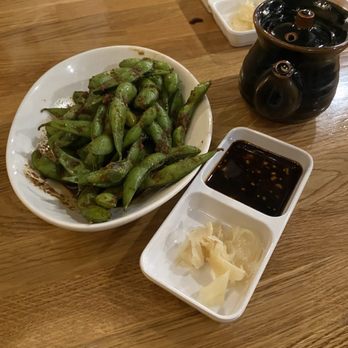 Momo Sushi - Garlic Truffle Edamame were great, and I normally don't like edamame. - Sushi Bars Near Me - Riverside, California Momo Sushi - Garlic Truffle Edamame were great, and I normally don't like edamame. - Sushi Bars Near Me - Riverside, California