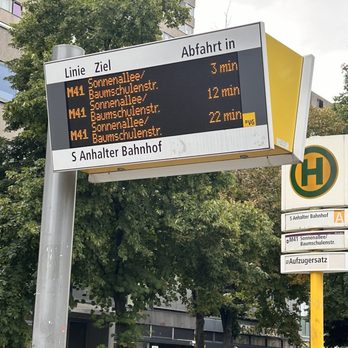 Berlin Anhalter Bahnhof - Bus M41 Anhalter Bf - Train Stations Near Me - Berlin, BE Berlin Anhalter Bahnhof - Bus M41 Anhalter Bf - Train Stations Near Me - Berlin, BE