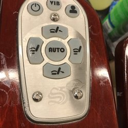 Nail Shack Salon & Spa - Massage settings on chair