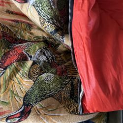 Westys Antiques and Vintage Heirlooms - $20 for the matching sleeping bag to the other sleeping bag I found at another store a week before!
