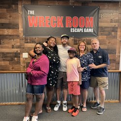 Wreck Room Escape Game - With three minutes to spare we ESCAPED! Can't wait to go back