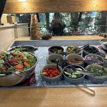 The Log Jam Restaurant - Other half of the salad bar. - American Near Me - Lake George, New York