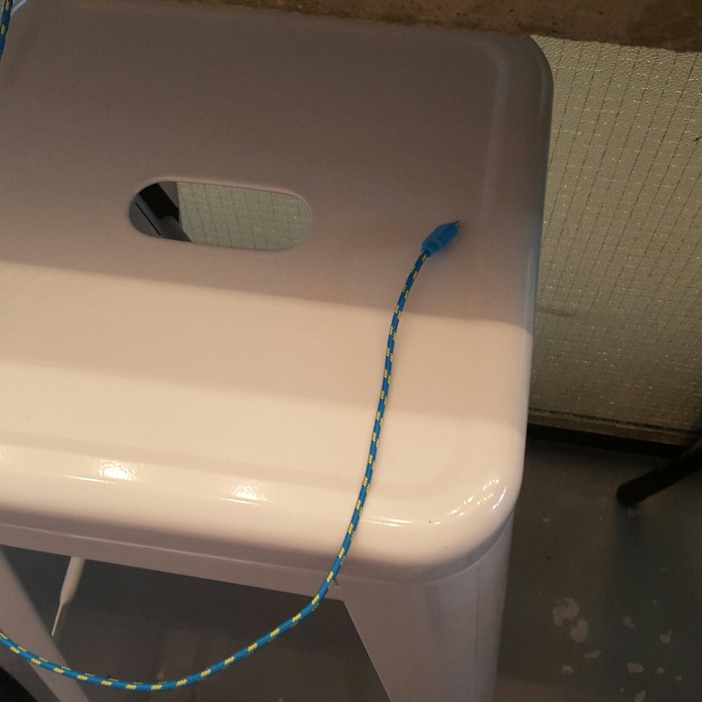 Aono & Co - There are apple and android chargers under each stool! - Coffee & Tea Near Me - Brighton, BNH