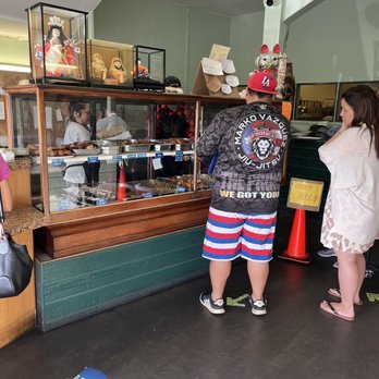 Kawamoto Store - Inside food window - Japanese Near Me - Hilo, Hawaii