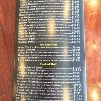 Umami Sushi - Menu - Sushi Bars Near Me - Lompoc, California Umami Sushi - Menu - Sushi Bars Near Me - Lompoc, California