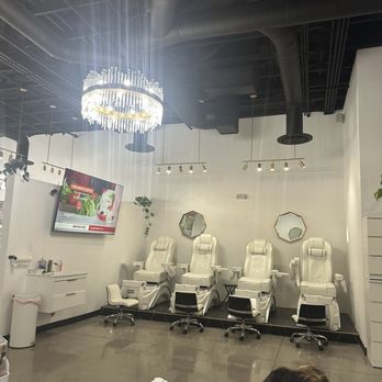 The Beauty Bar Nails and Lashes - Pedicure area - Nail Salons Near Me - Las Vegas, Nevada
