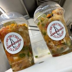 Sabroso Sauce - Conch Salad
Shrimp Ceviche 
Lobster Ceviche 
(Everything Made Fresh To Order)