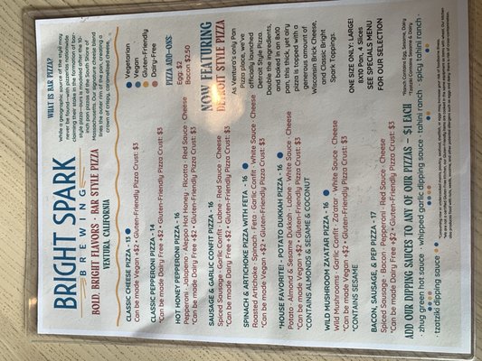 Menu photo 3 Bright Spark Brewing Ventura, CA