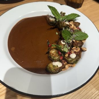Cielo Rojo - BRUSSEL SPROUTS W/ MOLE - Mexican Near Me - Takoma Park, Maryland