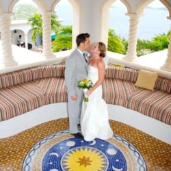Ceremonies of St. John - Private villas allow you to have the ceremony and reception in one location on St. John, USVI.