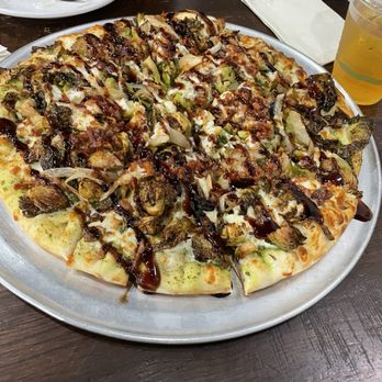 Black Fork Bistro - Brussels pizza so yummy! - Salad Near Me - Loudonville, Ohio Black Fork Bistro - Brussels pizza so yummy! - Salad Near Me - Loudonville, Ohio