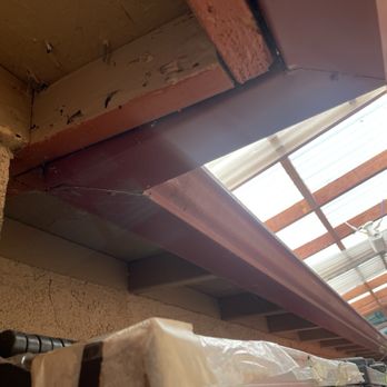 CPR Roofing  - missalligned rain gutter - Roofing Near Me