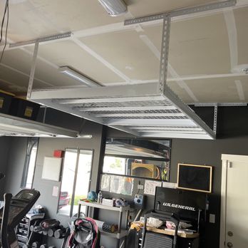 Positive Connections - One 4x8 ceiling rack installed - Handyman Near Me
