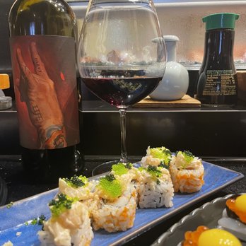 Simon's Sushi - Jennifer roll Salmon eye - Japanese Near Me - Plano, Texas