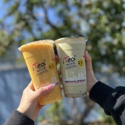 i-Tea - K4 Fresh Mango Sago Dessert / H1 Matcha RB Smoothie              IG: lisaeatsf
