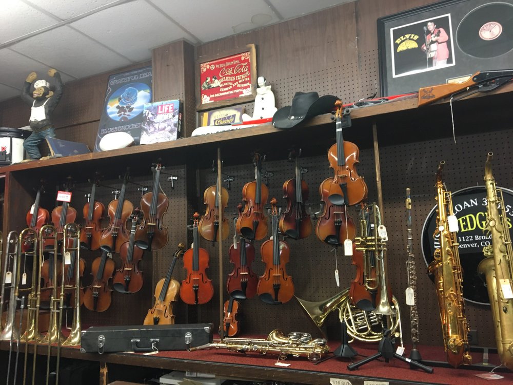 WEDGLE’S MUSIC & LOAN 14 Reviews 1122 Broadway, Denver, Colorado