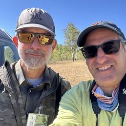 Awesome guide Steve on left