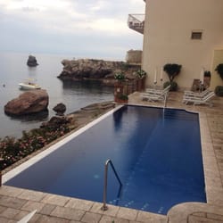 Hotel Villa Sant'andrea - Warm infinity pool!