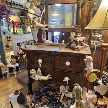 The Flower Cart - More angel ornaments, lamps, silk flowers.  Love  this. - Florists Near Me - Sheboygan, Wisconsin
