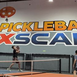 Pickleball Xscape - I'm impressed this was hand painted kudos to the artists.